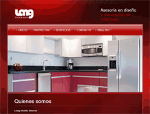 Tablet Screenshot of langdiseno.com